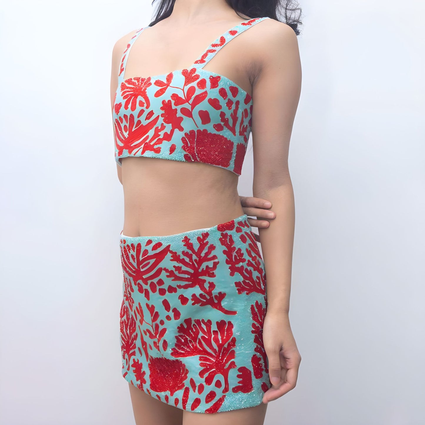 Red Co-ord