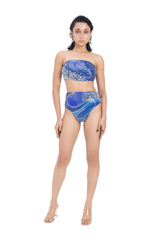 Sapphire Tide Bandeau