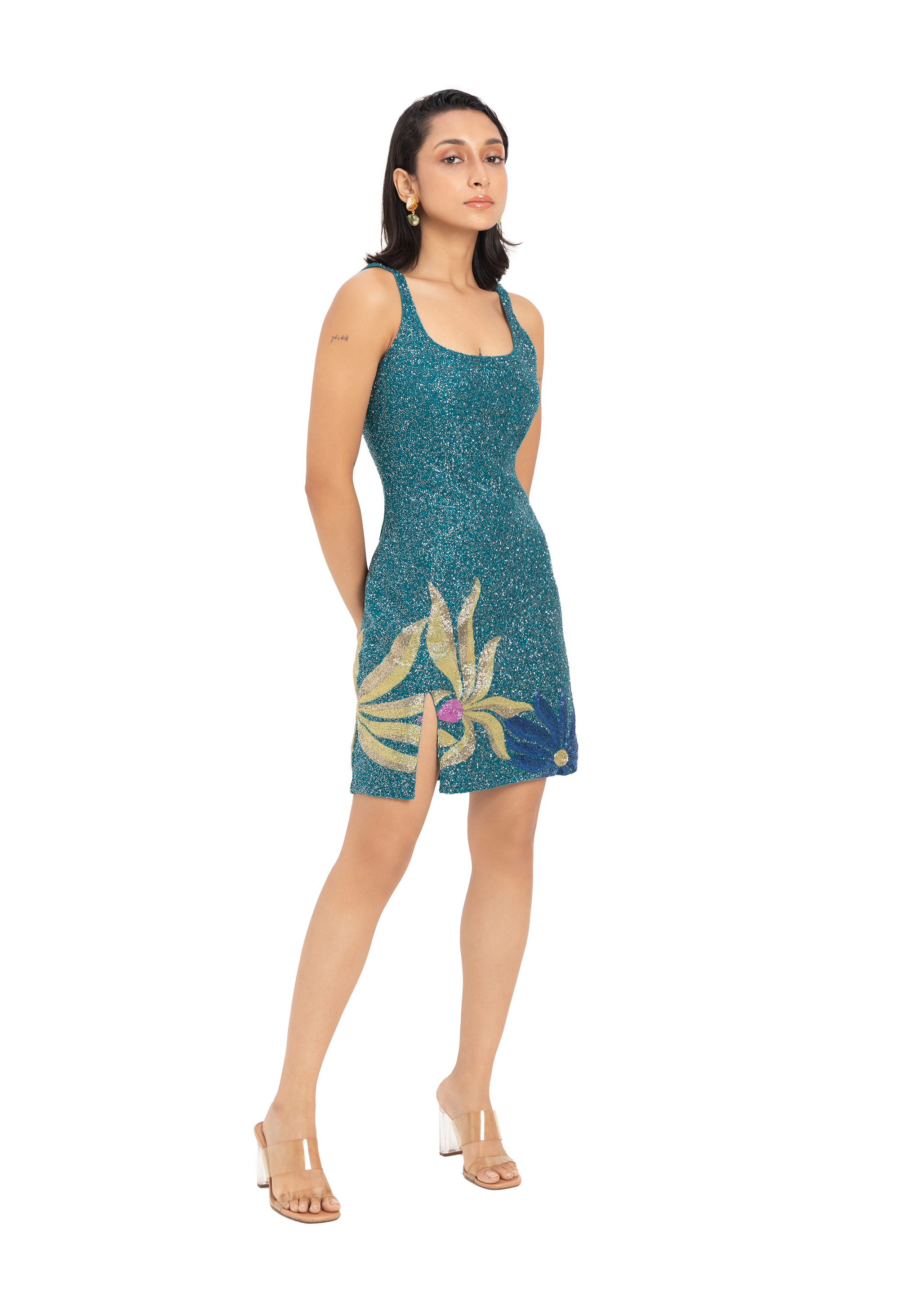 Botanical Cosmos Dress